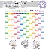 SULOLI 2026 Wall Planner A1 Yearly Calendar 85x58cm UK Staff Office view 3