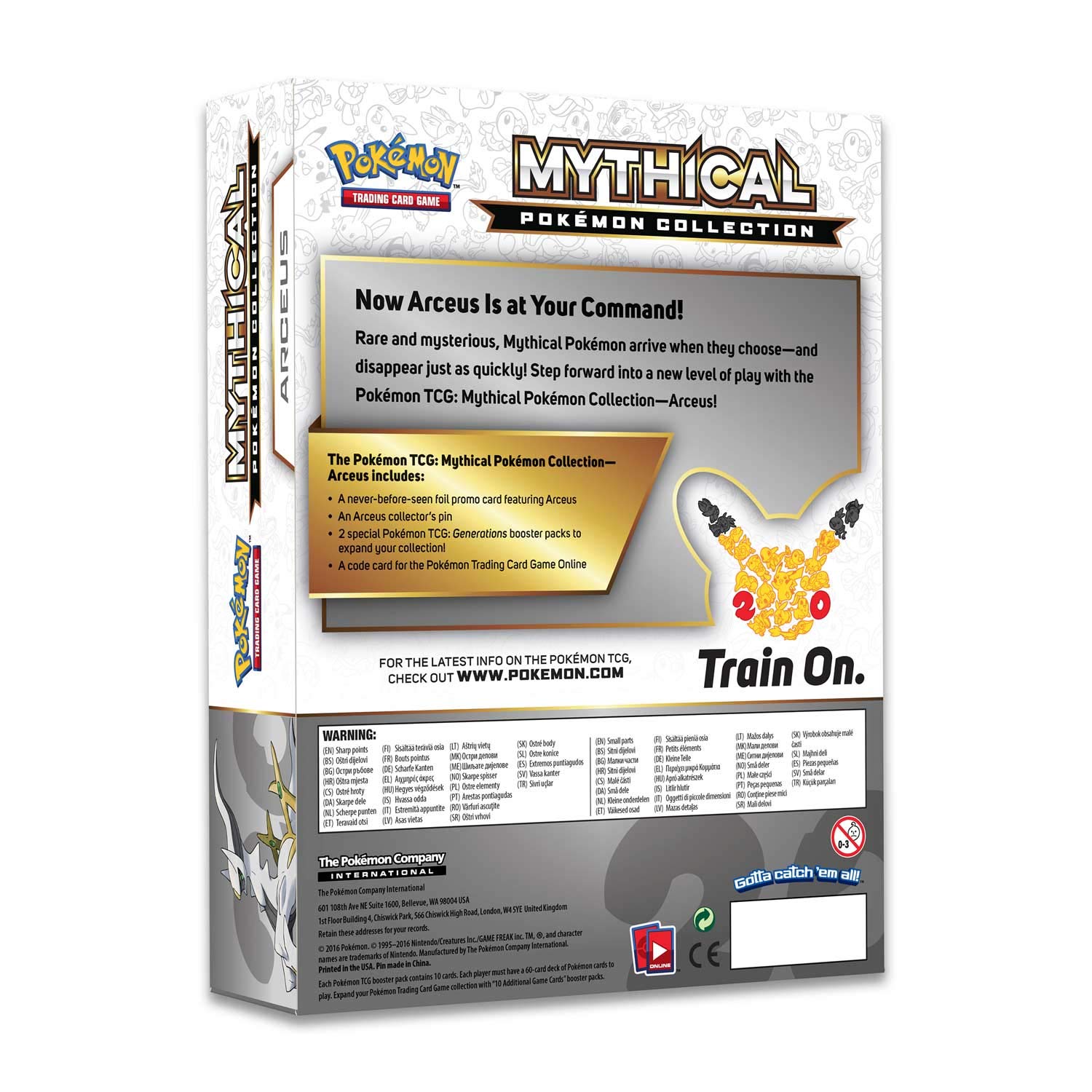 Pokemon Arceus Mythical Cards Collection Box Juegos De Cartas Hskaadvisors Sets Y Paquetes De Cartas De Intercambio