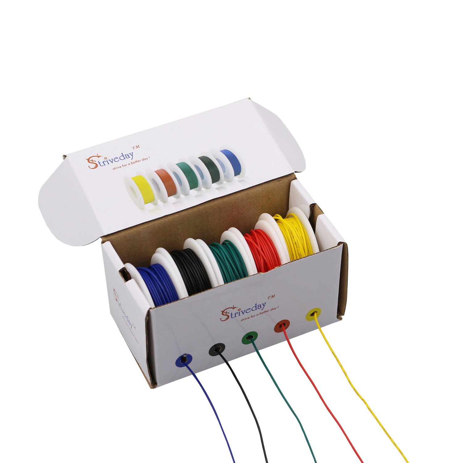 Tools & Home Improvement Electrical Wire Striveday™ 26AWG 1007 Coper