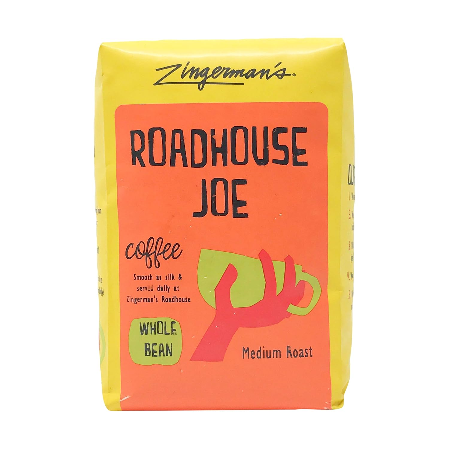 Zingermans Coffee Company, Coffee Roadhouse Joe, 12 Ounce