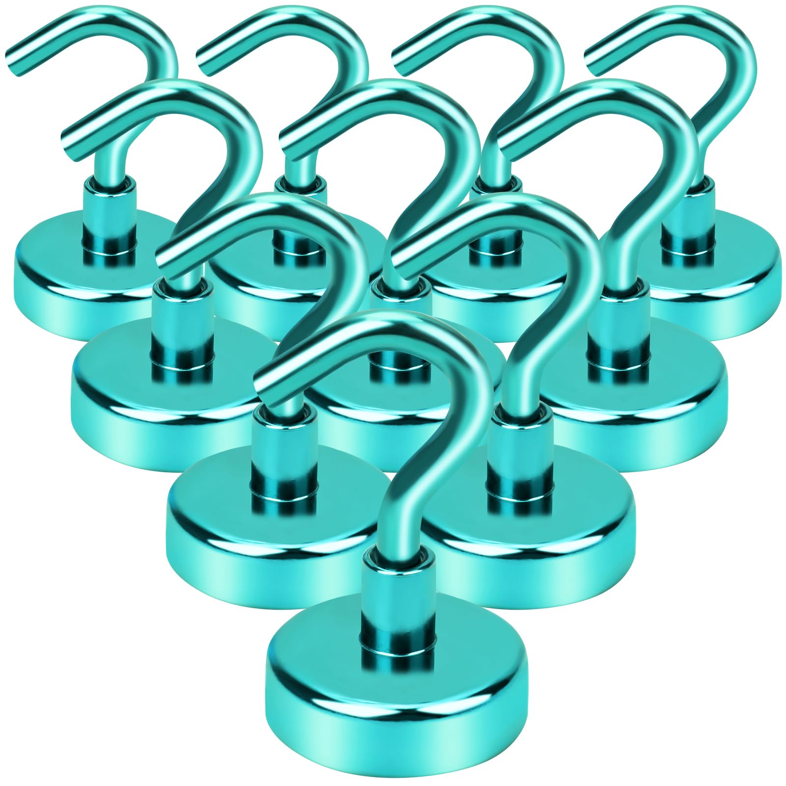 DIYMAG Magnetic Hooks, 30Lbs Strong Heavy Duty