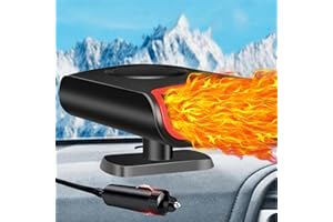 NUGXICA Car Heater - Portable Car Heaters for Vehicle, 12V Car Heater That Plugs Into Cigarette Lighter