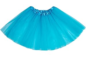 VONOKEE Tutus for Women Tutu Tulle Skirts Costumes,Running Costume Tutu, Neon Tutu Skirts for Adult Teen,One Size
