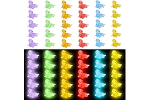 BBIAMSLEEP 60 Pcs Luminous Mini Resin Lizard Miniature Lizard Figurines Glow in the Dark Mini Lizard Figurine Mini Resin Animals for Fairy Garden Micro Landscape Decor Cake Topper