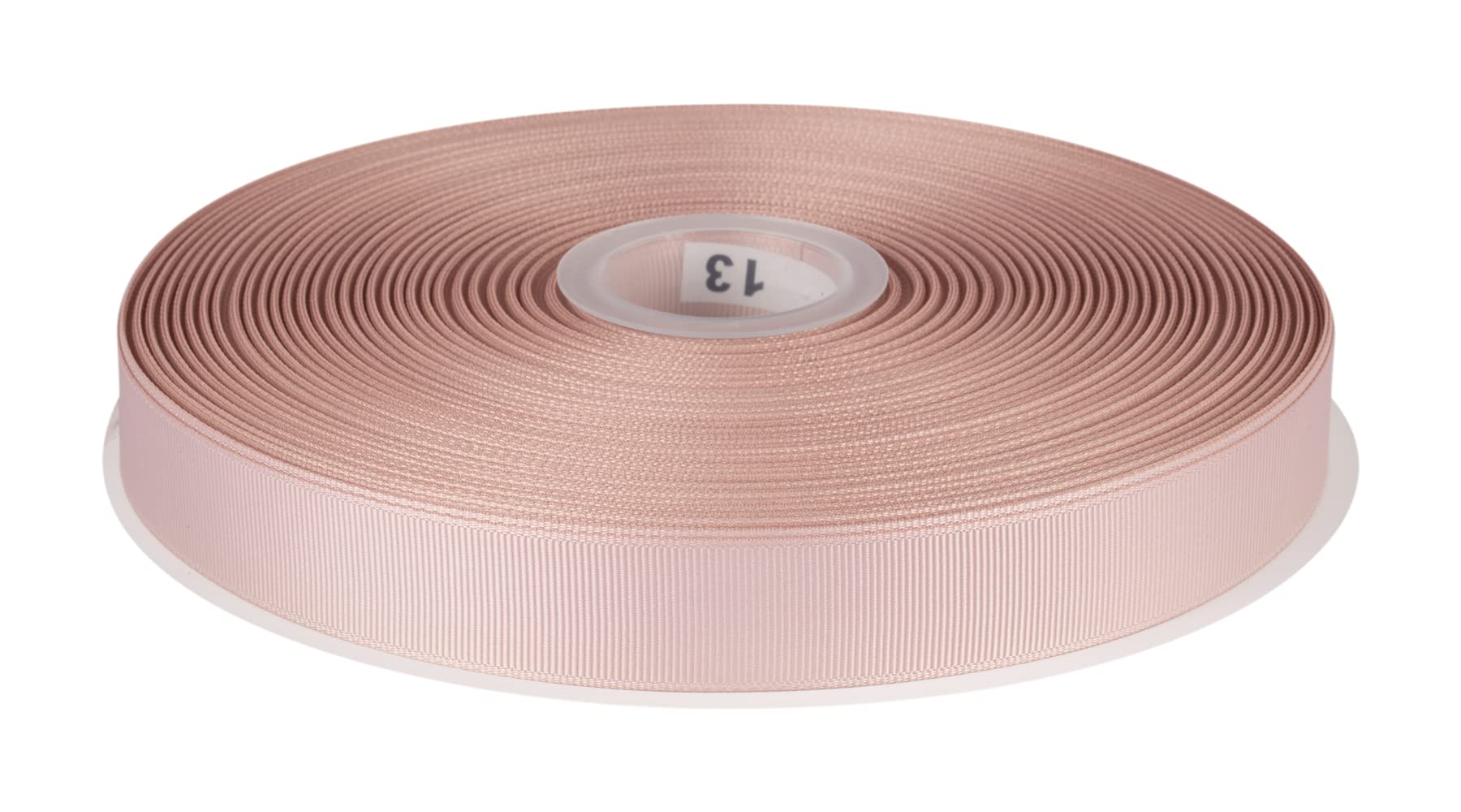 Fondersy 22mmX 91M Solid Grosgrain Ribbon for Gift Wrapping, Hair Bows, Parties, Wedding Decoration, Crafts Sewing(Vanilla)