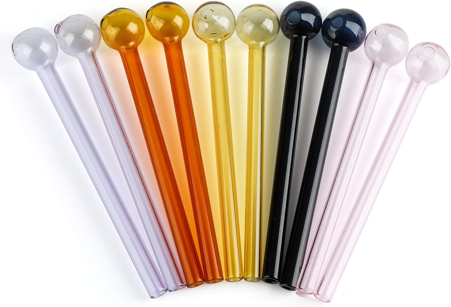 WATCHYOURNAME-Handmade Oil Glass 5 Colors Style 5 Inches (Burner Set)