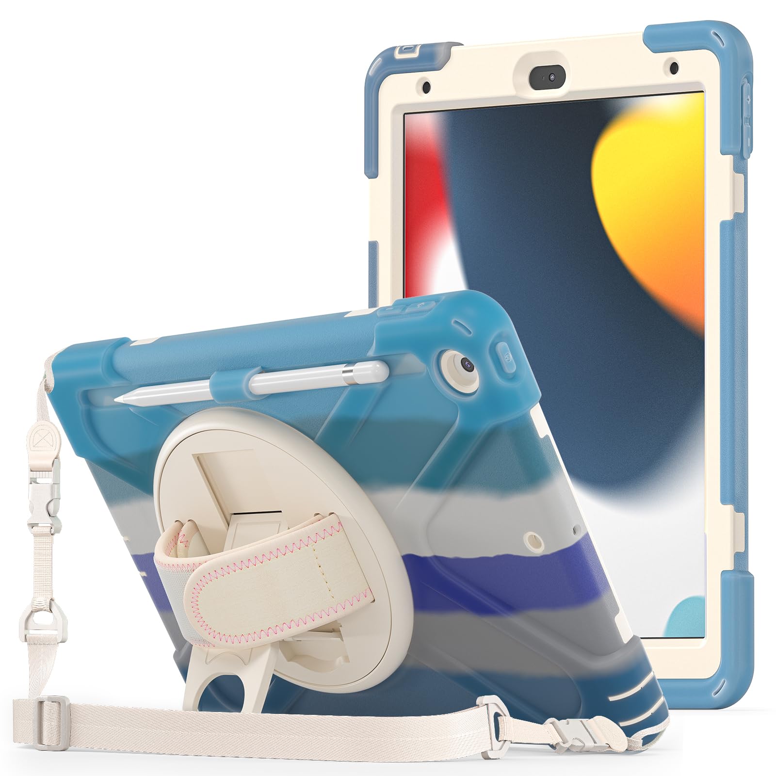 ProCase Rugged Case for iPad 9th/ 8th/ 7th Generation 10.2