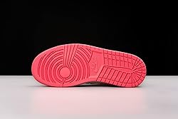 Nike Jordan 1 Mid Women White/Sea Coral-Atmosphere