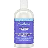 Shea Moisture Aloe Butter Scalp Moisture Shampoo with Vitamin B3 for hydrated scalp & stronger, moisturized hair 384 ml