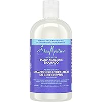 Shea Moisture Aloe Butter Scalp Moisture Shampoo with Vitamin B3 for hydrated scalp & stronger, moisturized hair 384 ml