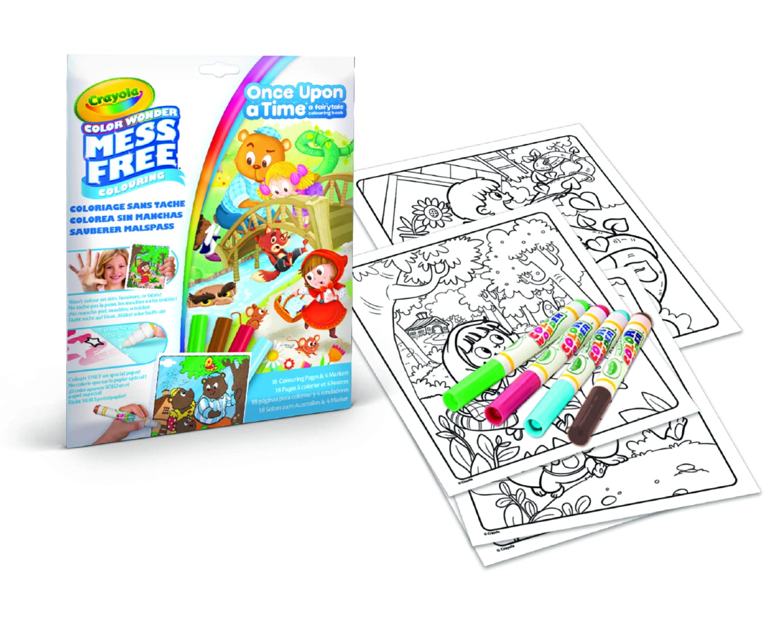 CRAYOLA Coloring Set Color Wonder Once Up…