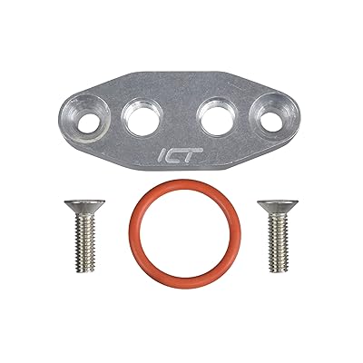 Billet LS Twin Turbo Dual 90 Degree 1/8" NPT Oil Feed Line - Foto 9