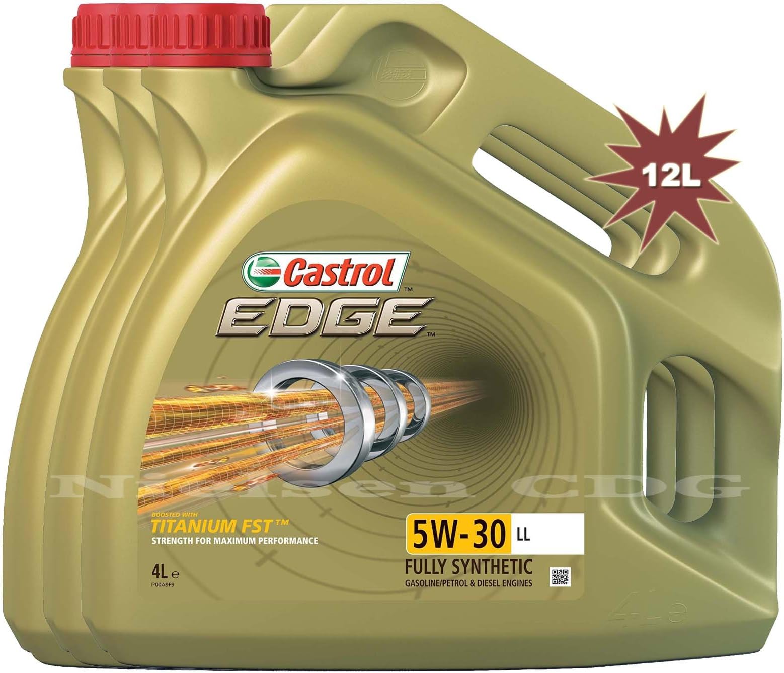 Castrol EDGE 5W-30 FST - Engine Oil 14A0BC, 12L: 3x4L - Discontinued by manufacturer