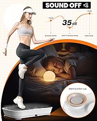 AXEFIT Vibration Plate Exercise Machine - Bluetooth