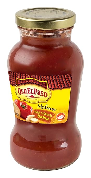 Amazon Com Old El Paso Thick N Chunky Medium Salsa 16 Oz Jar