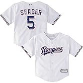 Corey Seager Texas Rangers MLB Baby Infants 12-24 Months White Home Player Jersey