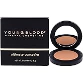 Youngblood Clean Luxury Cosmetics Ultimate Concealer, Medium | Conceals Under Eye Dark Circles Full Coverage Brightening Non-Creasing Coverage for Discoloration and Spots | Vegan, Cruelty Free