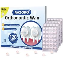 GUM Orthodontic Wax with Vitamin E - Clear Braces Relief