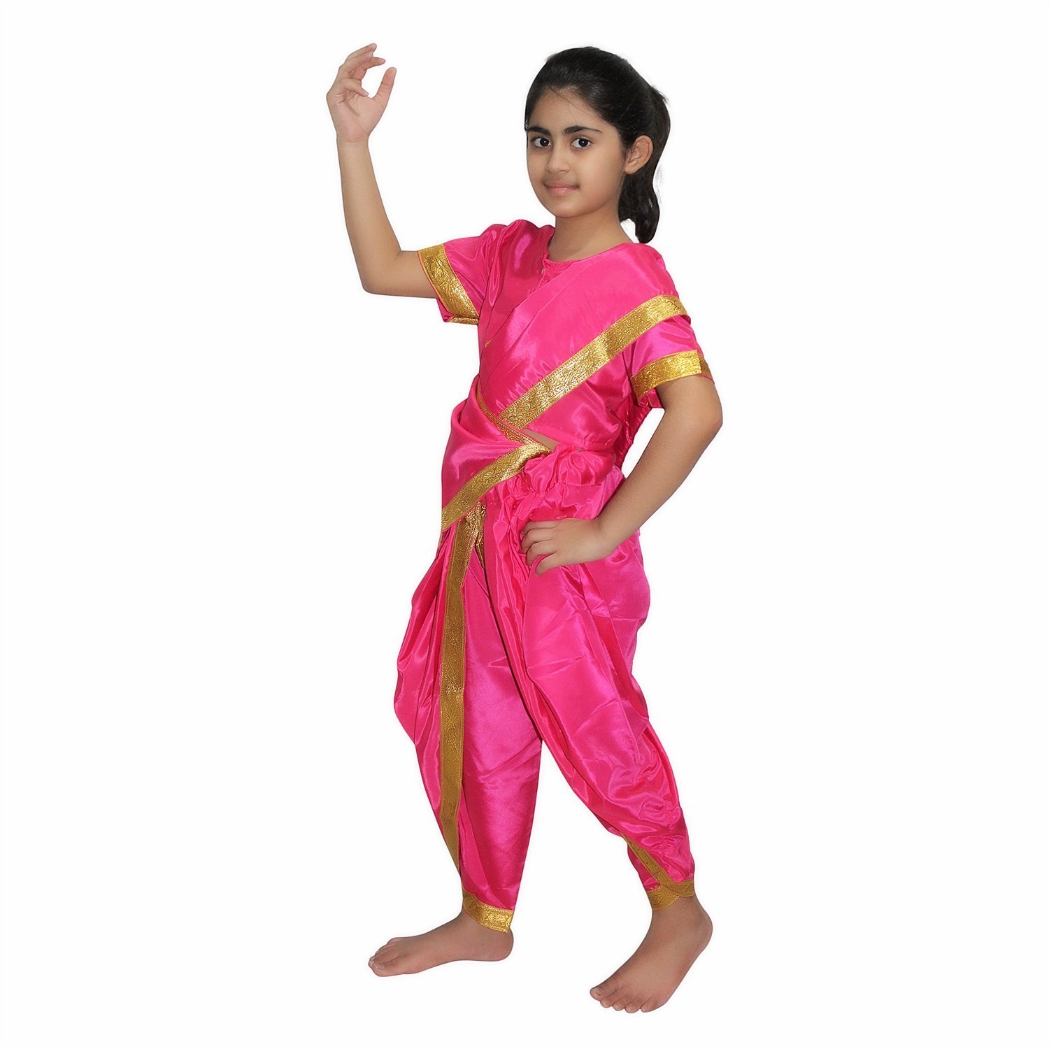 marathi traditional dress for baby girl
