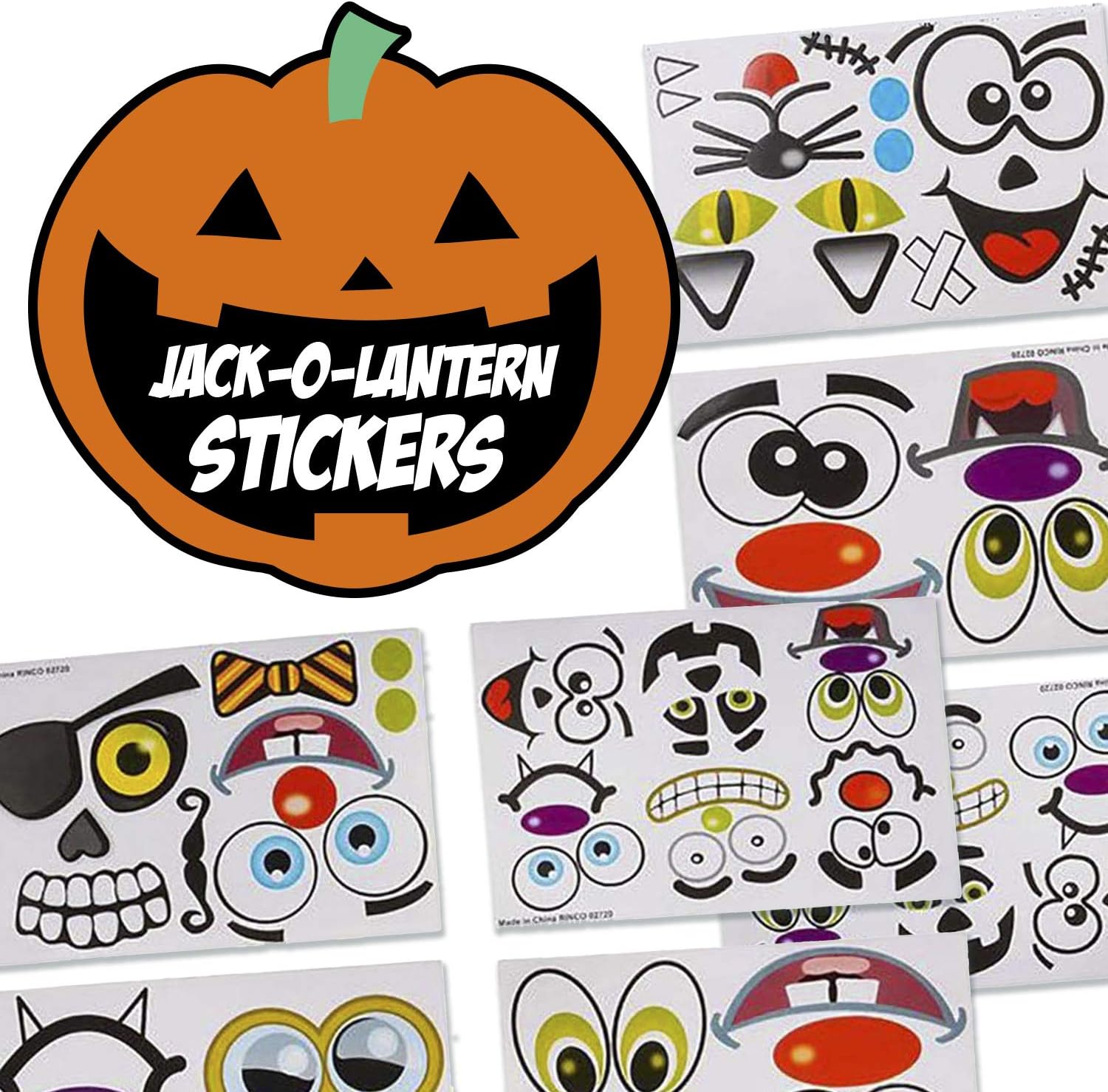 Amazon Co Jp ジャック オー ランタンステッカー 怖い顔の粘着イラスト12枚詰め合わせ ハロウィンのお祝いや家の装飾に最適 不気味なパーティーの記念品 ギフトアイディア ご褒美 コレクションに おもちゃ