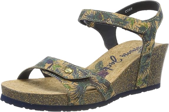 LADIES WOMENS CORK WEDGE SANDALS PLATFORM ANKLE STRAP BRAIDS SUMMER SHOES SIZES | eBay