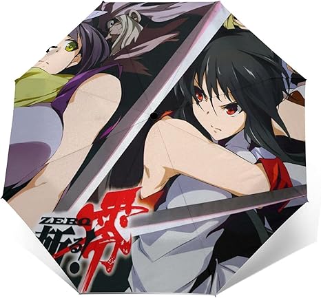 Amazon Co Jp アカメが斬る 折りたたみ 日傘 完全遮光 紫外線対策 萌えグッズ タツミ アカメ マイン レオーネ ラバック ブラート シェーレ ナジェンダ チェルシー スサノオ 全自働折り畳み傘 耐風撥水 梅雨対策 携帯しやすい ホーム キッチン