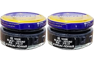 SAPHIR Creme Surfine Pommadier Shoe Polish 50ml, Black (2-Pack) - Luxury Leather Shoe Care Cream Made in France