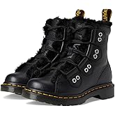 Dr. Martens womens 1460 Lace to Toe Fur Lined Boots