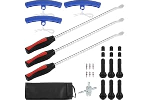 Tire Spoon Kit Steel Motorcycle Tire Changing Tools Rustproof Dirt Bike Tire Levers Professional Motorcycle Tire Spoons for M