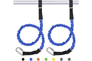 VNVM Kayak Paddle Leash, Paddle Leash Lightweight Coiled Kayak Rod Leashes for SUP Kayaking Canoing Fishing Boating