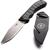 SOG Fixed Blade Knife With Sheath - Ace Field Survival Knife, Hunting and Camping Tool With 3.8 Inch Full Tang Blade