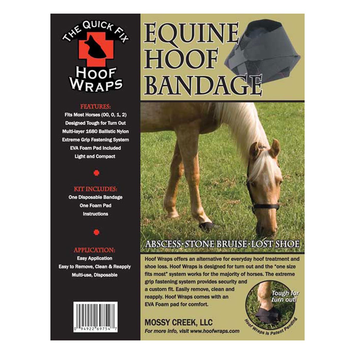 Hoof Wraps Equine Hoof Bandage Horse First Aid/Grooming/Care_Simple
