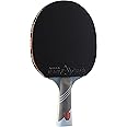 JOOLA Omega Speed - Table Tennis Racket for Advanced Training with Flared Handle - Tournament Level Ping Pong Paddle with Vizon Table Tennis Rubber- Designed for Speed