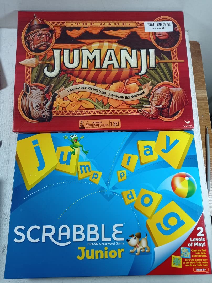 Scrabble Junior, Children Board Game With Ballpoint Pen