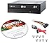 LG Electronics GH24NS95B-KIT 24X SATA DVD Internal Rewriter with M-Disc Support + Nero 12 Essentials + Sata Cable Kit