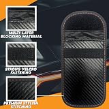 Xtremeauto Car Key Signal Blocker Pouch 2 Pack Faraday RFID Anti Theft view 3