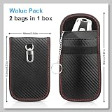 Diyife Faraday Pouch 2 Pack for Car Keys RFID Signal Blocker Key Fob Case view 4