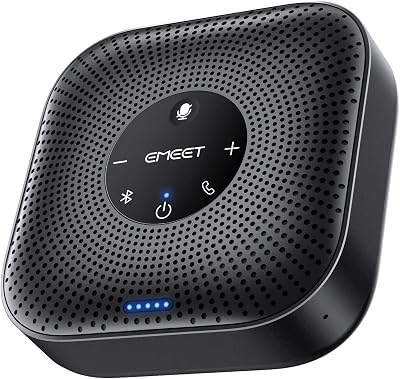 EMEET M0 Plus Conference Speakerphone 4 AI Mics 360° USB C Bluetooth