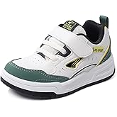 Dr Kong Toddler Boys Girls Shoes Tennis Leather Skate Shoes Casual Fashion Walking Sneakers with Hook and Loop for Toddlers and Little Kids