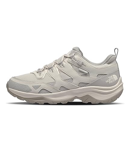 The North Face Women's Hedgehog 3 Waterproof Hiking Shoe - Leather & Ripstop, Calacatta/Soapstone, 6 - Amazon deal for $93.93
