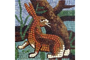ALEA MOSAIC Mosaic Art Kit Square 7inch 20cm Hare