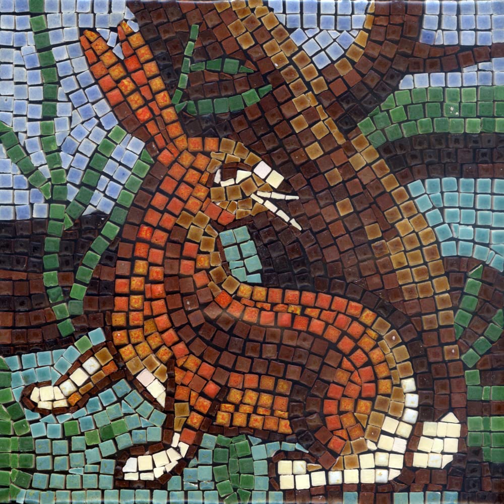 DIY Mosaic Art Kit Square 7inch 20cm Hare — image 1