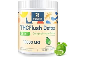 Hesperilyntis Detox Powder Supplement for Men & Women, Natural Herbal Formula for Liver, Kidney & Digestion, Lime Flavor, 30 Servings