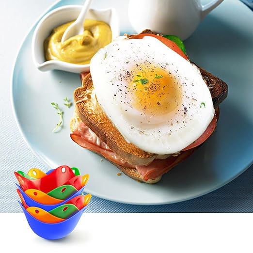 Amazon.com: Paquete de 8 huevos de caca con anillo de huevo ...