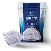 EUPHERBIA Blue Salt Coarse, Rare Mineral Low Sodium Salt, 227g Refill