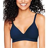 Hanes Womens Perfect Coverage Wireless Stretch Convertible T-Shirt Bra (Retired Colors) Bra