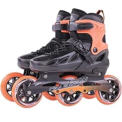 PAPAISON Adult Inline Skates for Men Women with 3