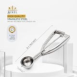 Bixel Small Ice Cream Scoop with Trigger 4cm 304 Stainless Steel view 2