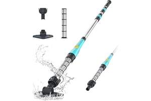 Oxseryn Stick Pool Vacuum, Lightweight Pool Cleaner for above Ground Pool, Spas, Hot Tubs for Cleaning Sands, Leaves and Other Debris,Green