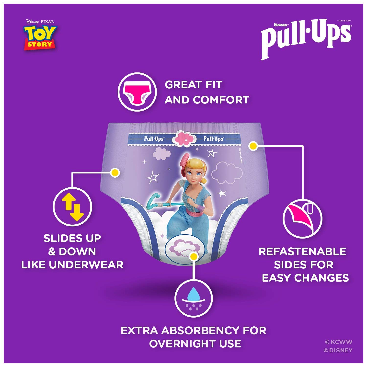 Pull Ups Night Time Girls Training Pants 3t 4t 44 Desertcart INDIA